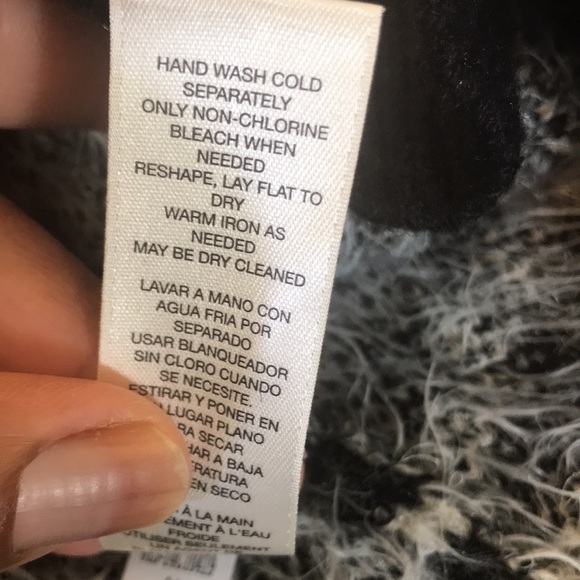 Chico’s Mohair Wool Blend Fuzzy Animal Print Vest Size (S/4) - Picture 11 of 11